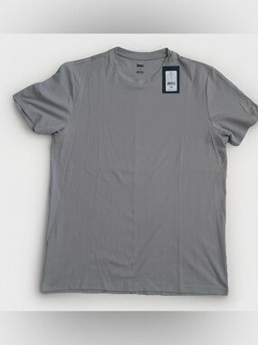 Dkny Men's Short Sleeve Crew Tee in Gray Medium Brand New